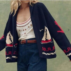 NWOT The Great Sailboat Cardigan